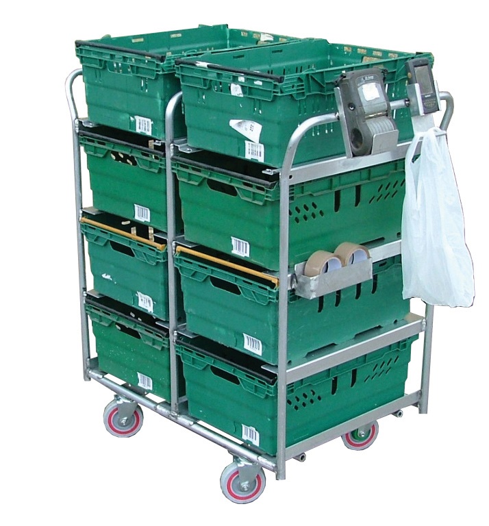 Home Shopping Trolley Aluminium